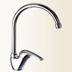 LINEA CUCINA Miscelatore per lavello con canna alta finitura cromo