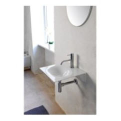 VEIL Lavabo sospeso 46 x 46 cm