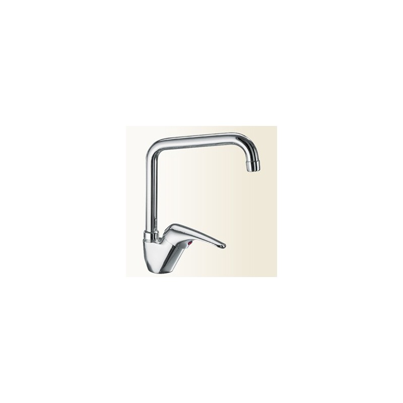 LINEA CUCINA Miscelatore per lavello con canna alta finitura cromo