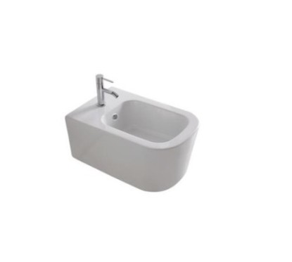 MEG11 bidet sospeso monoforo finitura bianco mat