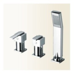 KLIP miscelatore monocomando bordo vasca 3 fori