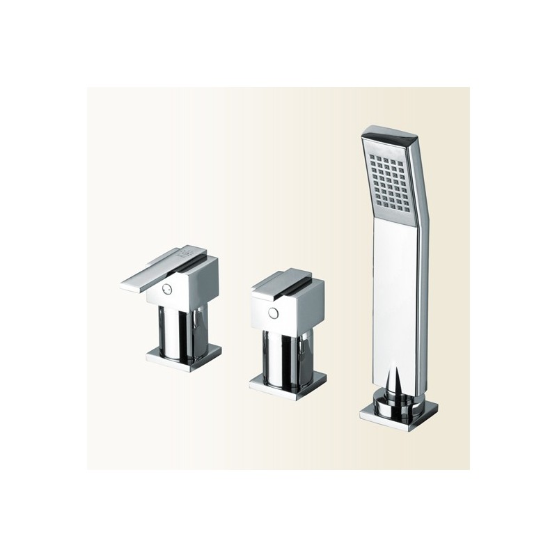 KLIP miscelatore monocomando bordo vasca 3 fori