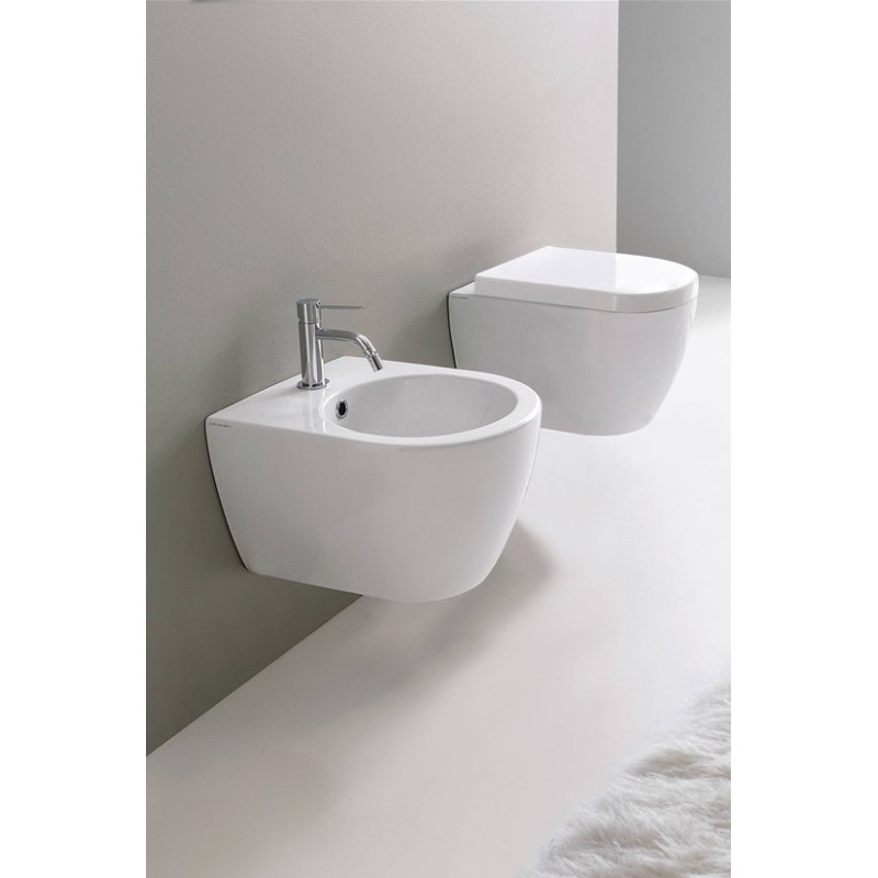 MOON 45 CLEAN FLUSH wc sospeso + coprivaso