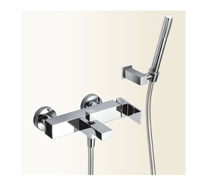 OPEN SPACE miscelatore per vasca esterno finitura cromo