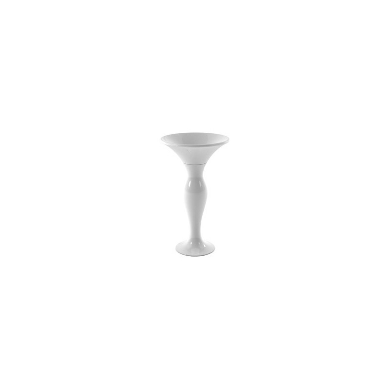 FORMOSA Lavabo tondo su colonna centro stanza bianco