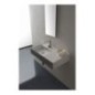 TEOREMA 2.0 80 SHELF DX lavabo da appoggio o sospeso