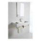 TEOREMA 2.0 80 SHELF SX lavabo da appoggio o sospeso