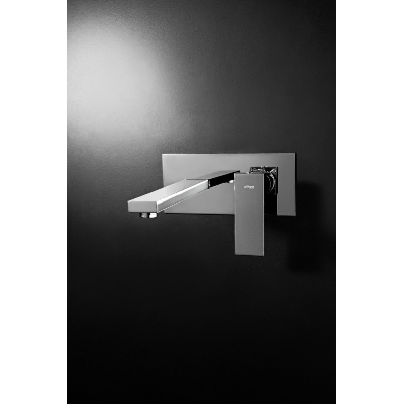 H-UNO Monocomando lavabo ad incasso finitura cromo