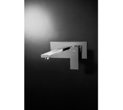 H-UNO Monocomando lavabo ad incasso finitura cromo