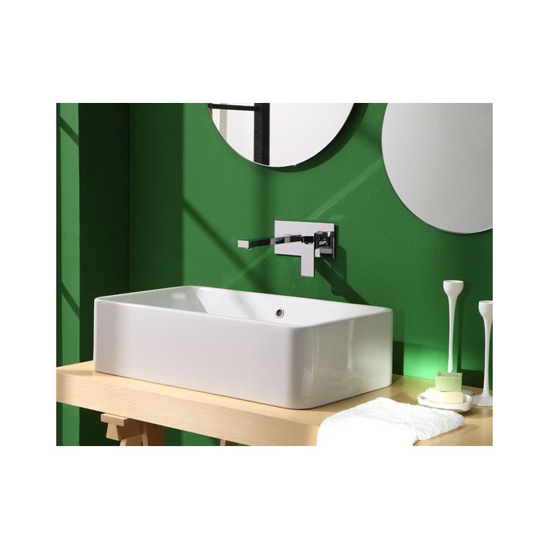 H-UNO Monocomando lavabo ad incasso finitura cromo