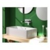 H-UNO Monocomando lavabo ad incasso finitura cromo