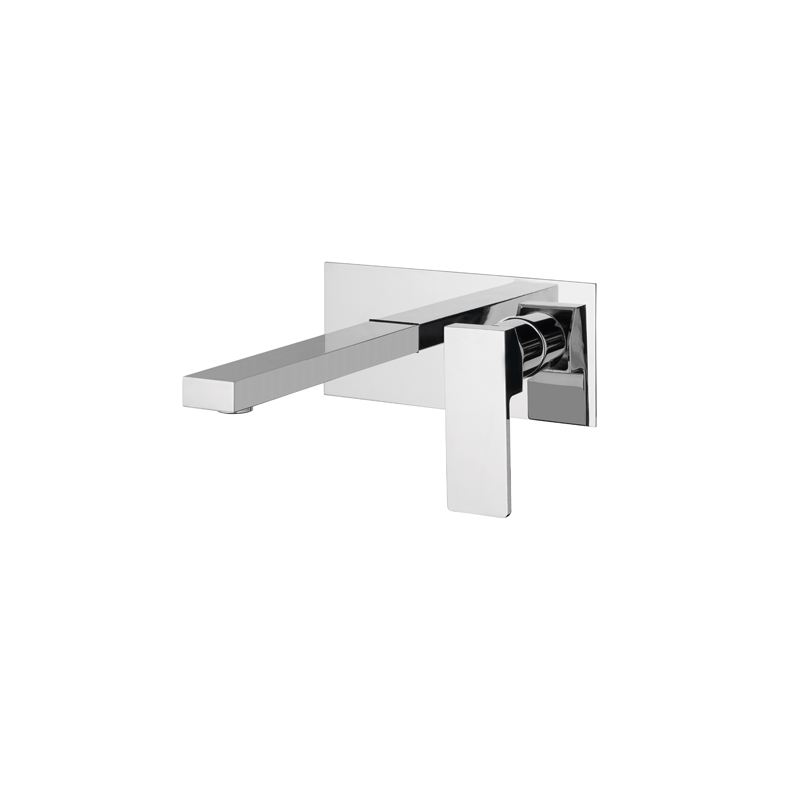 H-UNO Monocomando lavabo ad incasso finitura cromo