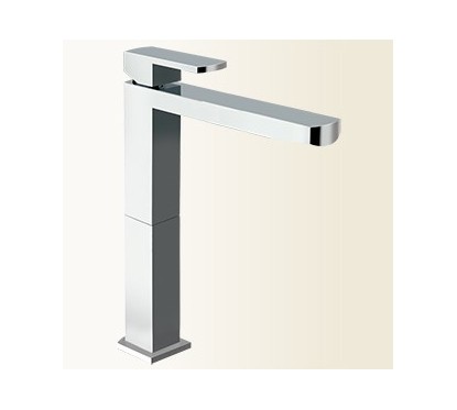 SOPHIE miscelatore monocomando lavabo con prolunga 130mm finitura nickel spazzolato