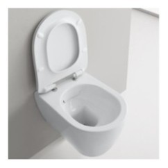 MOON CLEAN FLUSH wc vaso sospeso + coprivaso
