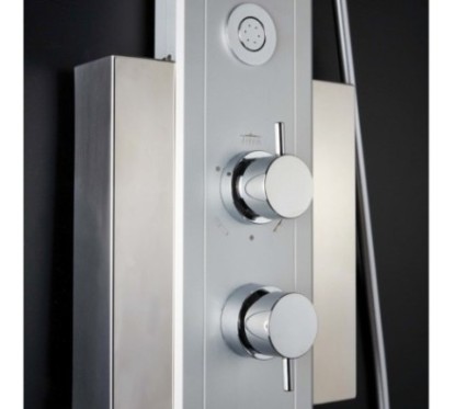 EVO 185 pannello doccia monocomando h.185 finitura cromo