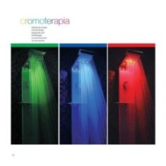 PRISMA CROMOTERAPIA pannello doccia monocomando 185 finitura cromo