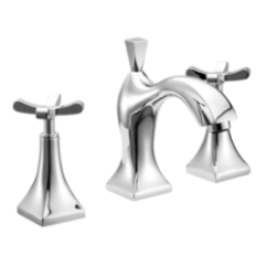 CHIC7CENTO Batteria lavabo scarico 1”1/4 finitura cromo