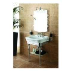 CHIC7CENTO Batteria lavabo scarico 1”1/4 finitura cromo