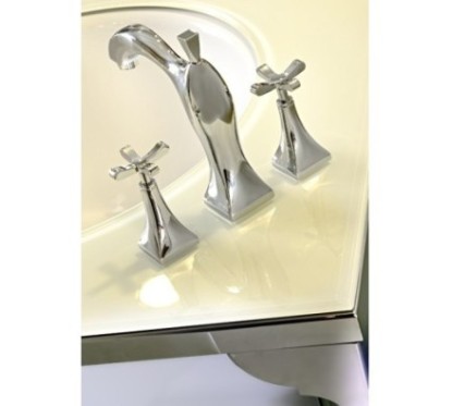 CHIC7CENTO Batteria lavabo scarico 1”1/4 finitura cromo