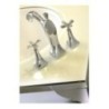 CHIC7CENTO Batteria lavabo scarico 1”1/4 finitura cromo