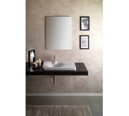 FUJI 80 SHELF DX lavabo da incasso