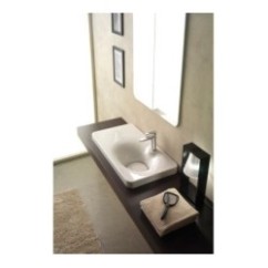 FUJI 80 SHELF SX lavabo da incasso