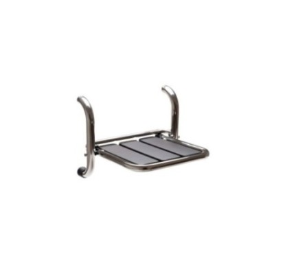 THERMOMAT SANILINE SEDILE RIB.DOCCIA INOX LUCIDATO C/SEDUTA SOFT ANTRACITE