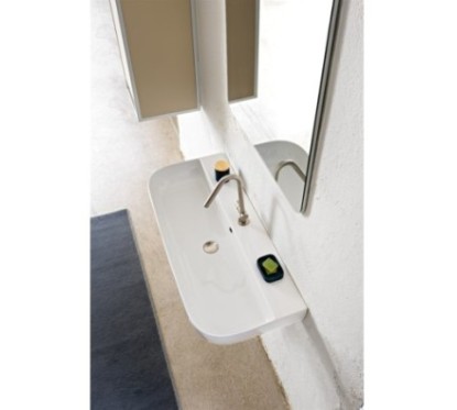 GLAM 95/S lavabo d'appoggio o sospeso