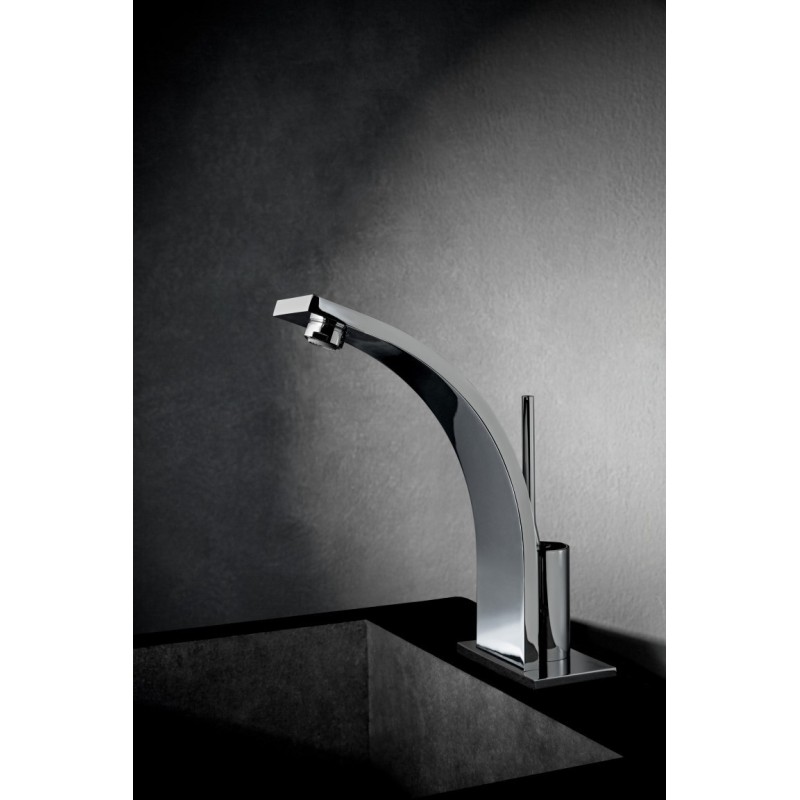 THOR Monocomando lavabo scarico 1”1/4 finitura cromo