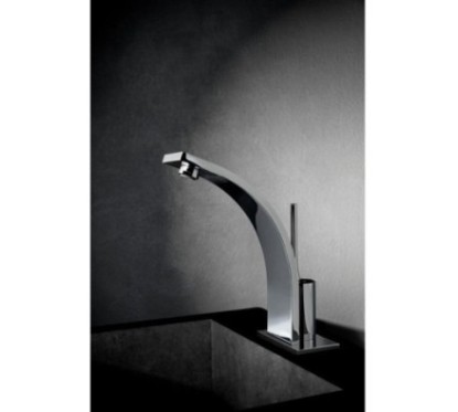 THOR Monocomando lavabo scarico 1”1/4 finitura cromo