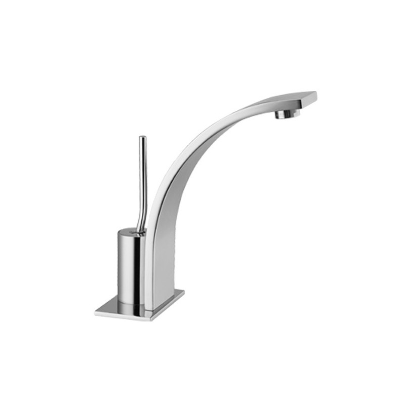THOR Monocomando lavabo scarico 1”1/4 finitura cromo