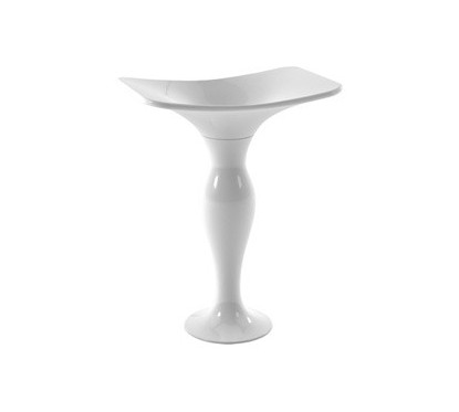 FORMOSA Lavabo freestanding rettangolare su colonna