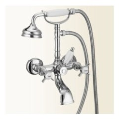 LIVINGSTONE gruppo vasca esterno finitura nickel