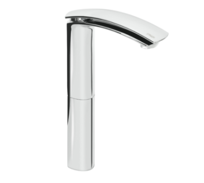 FLO Monocomando lavabo alto finitura cromo