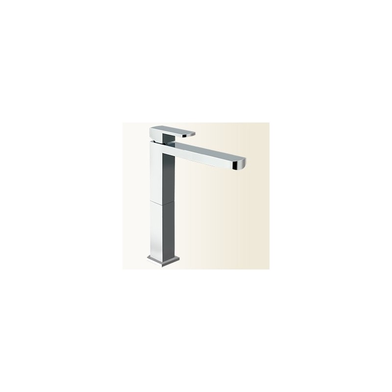 SOPHIE miscelatore monocomando lavabo con prolunga 200mm finitura nickel spazzolato