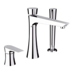 DIVA miscelatore monocomando bordo vasca finitura cromo