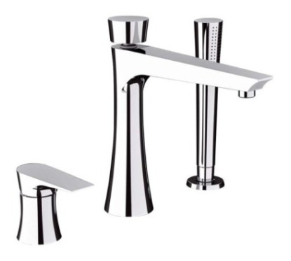 DIVA miscelatore monocomando bordo vasca finitura cromo