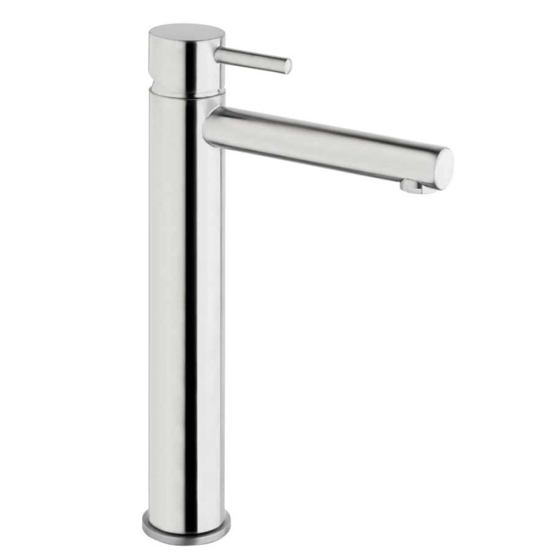 DMB Miscelatore lavabo alto per bacinella inox 316L senza scarico bocca cm. 15 finitura pvd oro
