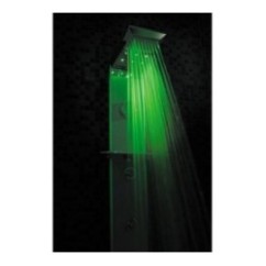 PRISMA CROMOTERAPIA pannello doccia termostatico 185 finitura satinato