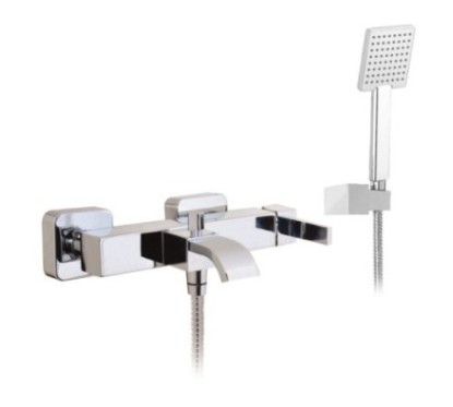 PRETTY Monocomando vasca esterno con kit doccia finitura dark copper