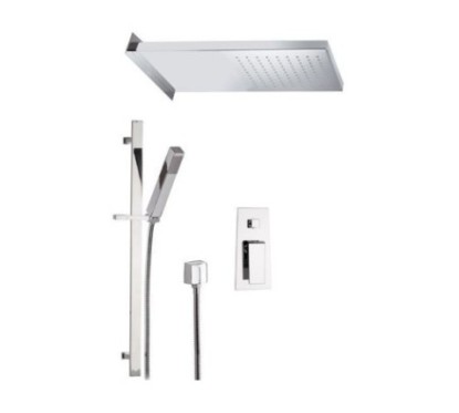 SPEED monocomando doccia incasso set completo finitura cromo