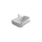 MEG11 lavabo sospeso cm 75x44  monoforo