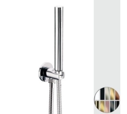 Daniel gruppo vasca/doccia incasso tre vie completo di presa acqua e doccetta finitura cromo