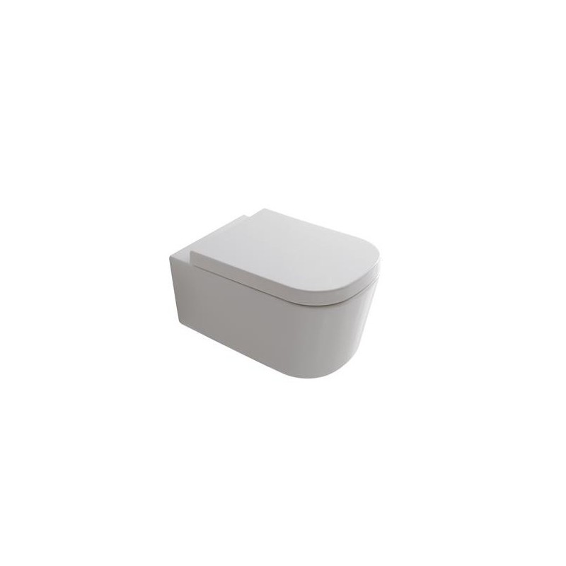 MEG11 vaso sospeso finitura bianco mat