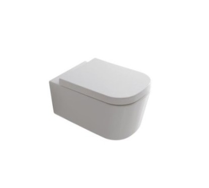 MEG11 vaso sospeso finitura bianco mat