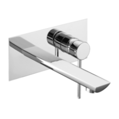 CHET Monocomando lavabo ad incasso finitura cromo