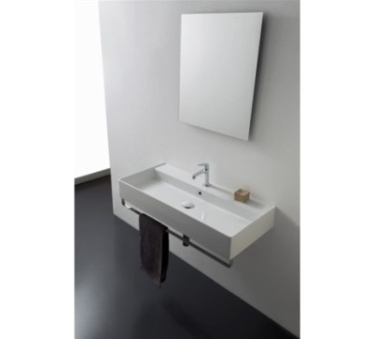 TEOREMA 2.0 100R B lavabo da appoggio o sospeso