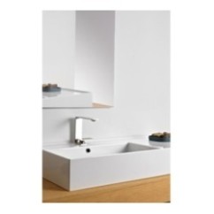 TEOREMA 2.0 100 SHELF DX lavabo da appoggio o sospeso