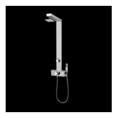 GEMMA Q1 PLUS pannello doccia miscelatore monocomando