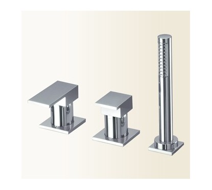 NEW SPACE Miscelatore bordo vasca 3 fori